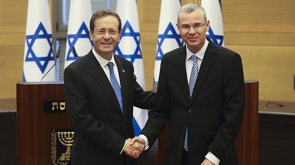 Nový prezident Izraele Jicchak Herzog.