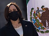 Viceprezidentka Spojených stát Kamala Harrisová na návtv Mexika.