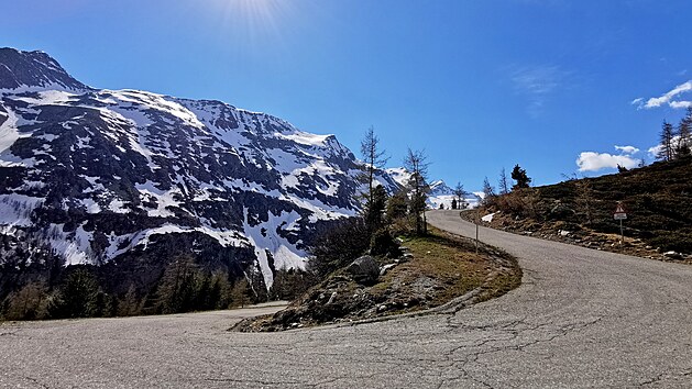 Cyklookruh ns ke konci zavedl jet do dol Seebachtal, v kterm se nachz...