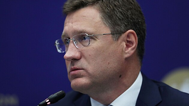 Místopedseda ruské vlády a ministr energetiky Alexandr Novak na ekonomickém...