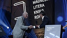 Magnesii Literu za knihu roku si odnesl Martin Hilský.