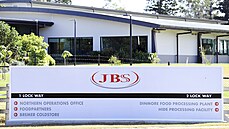 Potravinářská firma JBS.
