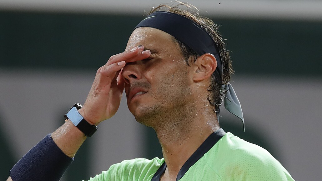 Semifinále French Open: zklamaný Rafael Nadal.