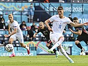 Chorvatsko - esko: Schick promuje penaltu.
