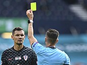 Chorvatsko - esko, Euro 2020: Lovren vidí lutou kartu.