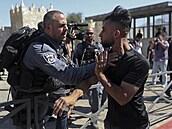 V Jeruzalém v úterý zaal pochod nacionalistických Izraelc. Podle policie se...