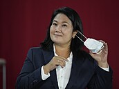 Prezidentská kandidátka Keiko Fujimori.