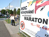 Okovací maraton v Dobichovicích.
