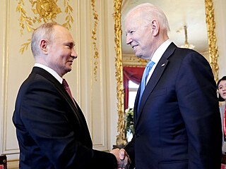 Setkn prezident dvou velmoc. Do enevy dorazil rusk prezident Vladimir...