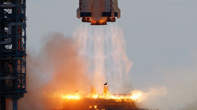 Start ��nsk� rakety.