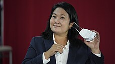 Prezidentská kandidátka Keiko Fujimori.
