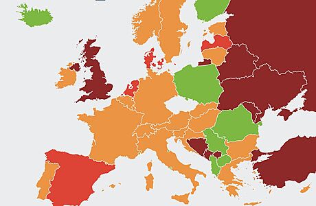Mapa cestovatele zezelenala. Přibylo hned několik destinací, odkud se lze vrátit bez testů