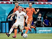Osmifinále Euro 2020 Nizozemsko vs. esko: Blindt a De Light nahánjí evíka.