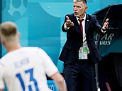 Osmifinále Euro 2020 Nizozemsko vs. esko: Jaroslav ilhavý smrem k rozhodímu.