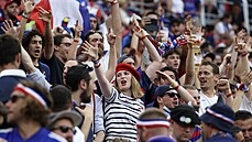 Euro 2020, Francie - Portugalsko: fanou�ci galského kohouta.