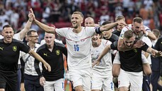 Osmifinále Euro 2020 Nizozemsko vs. Česko: pozápasová radost Součka a spol.