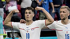 Osmifinále Euro 2020 Nizozemsko vs. esko: eská postupová radost (Schick a...