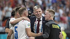 Osmifinále Euro 2020 Nizozemsko vs. Česko: česká postupová radost (Hložek,...