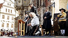 Poprava 27 �eských pán� na Starom�stském nám�stí.