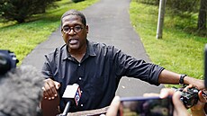 Cosbyho mluv�í hovo�í s médii.