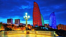 Baku bylo zanedban, te je to vak modern metropole. echy ale ek sauna, vzpomn ervenka