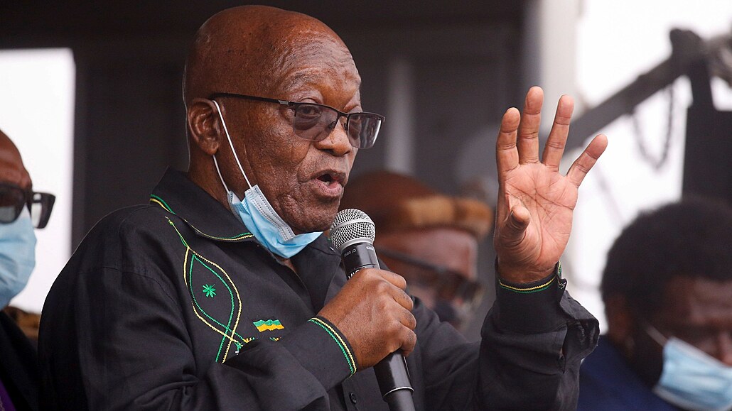 Bývalý prezident JAR Jacob Zuma