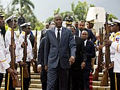 Haitský prezident Jovenel Moise na fotografii z roku 2018