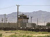 Letecká základna Bagrám v Afghánistánu