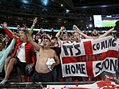 Fanouci Anglie ve Wembley