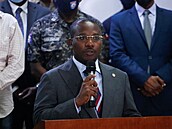 Premiér Haiti informuje o prbhu vyetování vrady prezidenta.