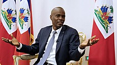 Zvra�d�ný prezident Haiti Jovenel Moïse v lednu 2021.