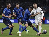 Finále fotbalového Eura 2020 Anglie - Itálie