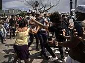 Protivládní protesty na Kub