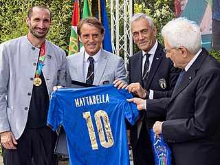 Finle Euro 2020, Itlie - Anglie: Chiellini a Mancini pedvaj dres...