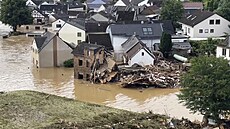 Altenburg v Německu zachvátily záplavy