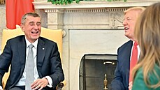 Na návtv u Donalda Trumpa.