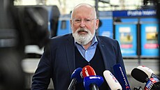 Frans Timmermans v Praze