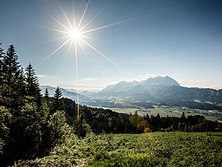 Nezapomenutelná panoramata. V Tyrolsku jich je bezpočet. Patří k nim i výhled z...