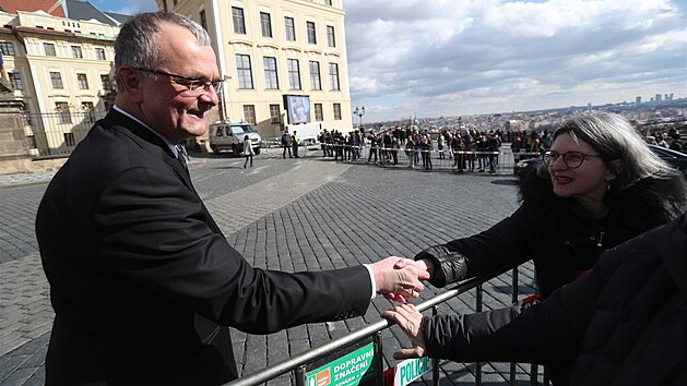 Miroslav Kalousek p�ed inaugurac� Milo�e Zemana.