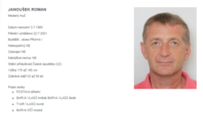 Hledan� mu� Roman Janou�ek.