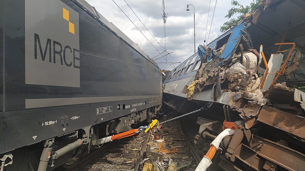Nehoda vlaků, ilustrační snímek.