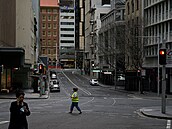 Uzavené centrum australského msta Sydney.