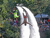 Hímdice 31.7.2021, V Hímdicích probhl festival skok do vody High Jump,...