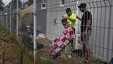 Migranti v táboře v litevském vojenském prostoru Rudninkai | na serveru Lidovky.cz | aktuální zprávy