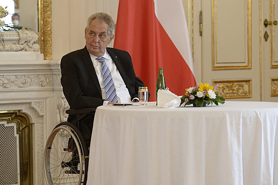 Prezident Milo Zeman.