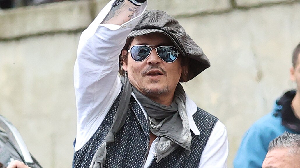 Herec Johnny Depp v Karlových Varech