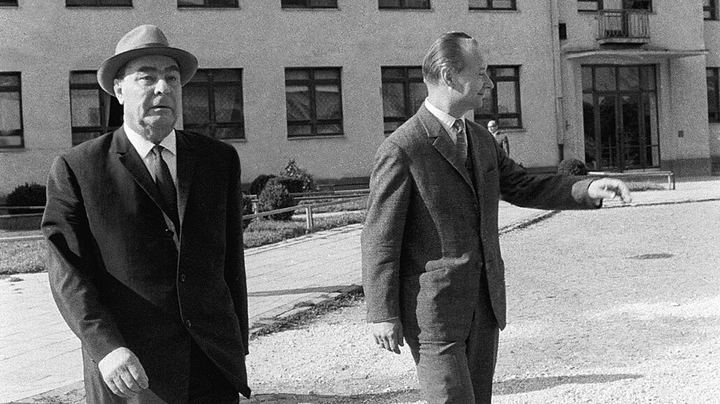 Jednání československé a sovětské delegace v Čierné nad Tisou na přelomu...