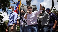 Venezuelský opoziční lídr Freddy Guevara