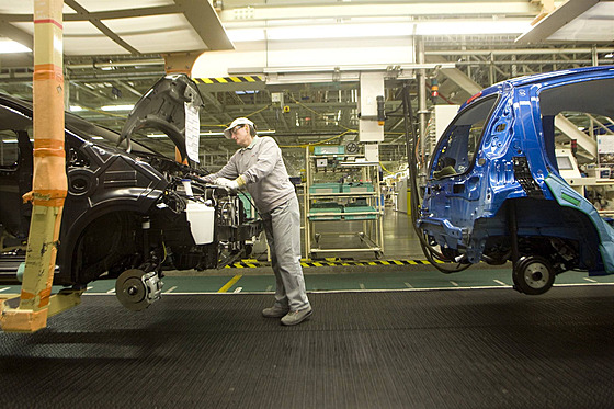 Automobilka Kolín T.P.C.A. Toyota.