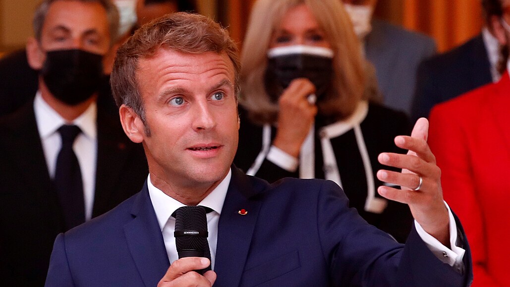 Francouzský prezident Emmanuel Macron.